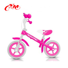 Élégant mini rose filles vélos 2 roues / Chine Meilleur vente pour les enfants équilibre vélo / CE certificat balance vélo 12 pouces meilleur prix